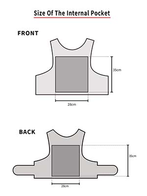 taille de la poche intérieure