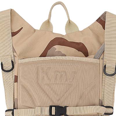 sac d'hydratation militaire dos