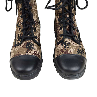 embout de bottes militaires