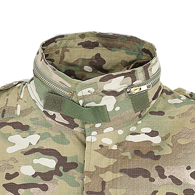 Col de veste d'uniforme militaire