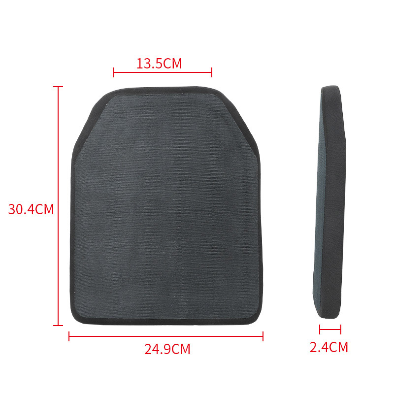 Taille de la plaque en céramique à l'épreuve des balles