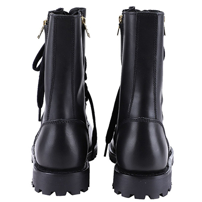 Bottes de pompier en cuir à tige montante