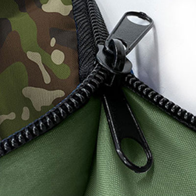 Sac de couchage armée double protection fermeture éclair