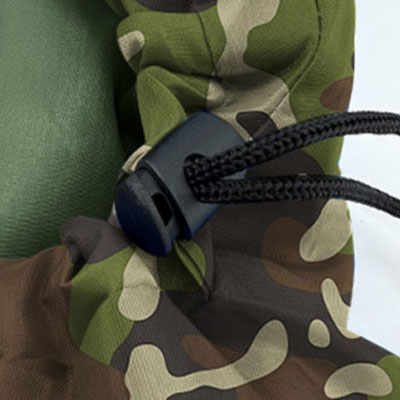 Conception réglable de sac de couchage d'armée