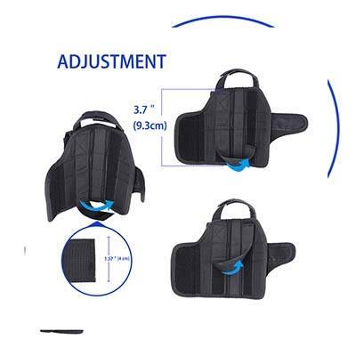 Ajustement tactique de l'étui de jambe