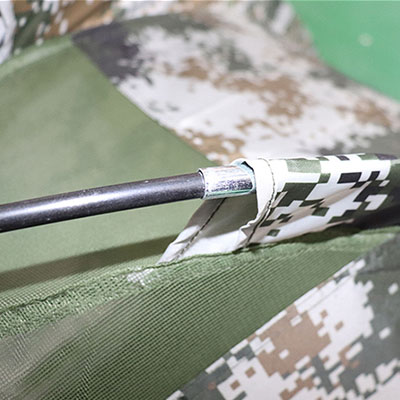 Poteau en fibre de verre de qualité supérieure pour tente militaire