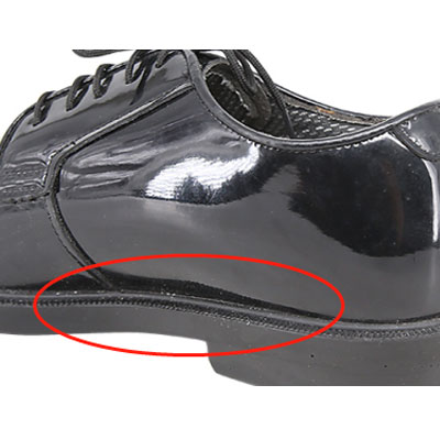 Chaussures d'officier de l'armée de l'art Goodyear