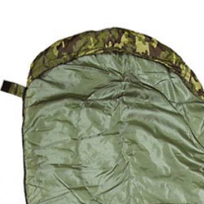 conception à capuchon de sac de couchage militaire