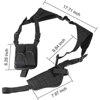 Sangle en nylon pour étui d'épaule tactique