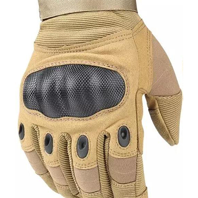 Gants tactiques protection coque dure en carbone