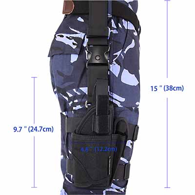 Holsters de jambe tactiques pour pistolets