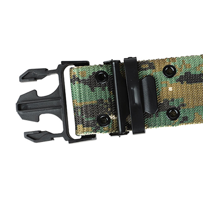 Boucle de dégagement rapide de ceinture de camouflage numérique