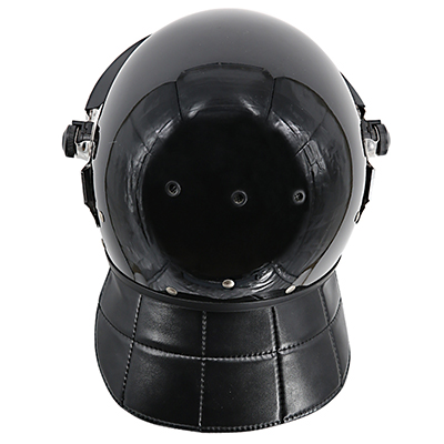 Casque anti-émeute Coque ABS et protège-cou en PU