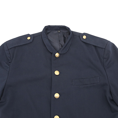 Uniforme de grande tenue militaire bleu marine