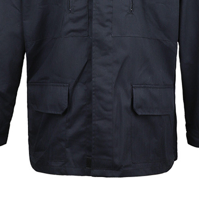 Poches avant uniformes de l'armée bleu foncé avec fermeture à bouton