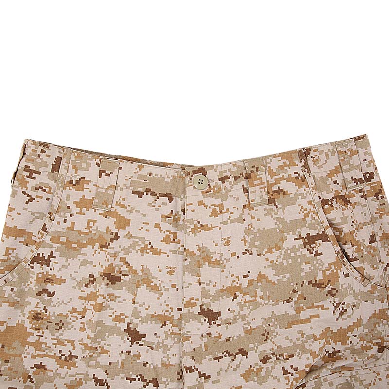Braguette boutonnée d'uniforme de l'armée ACU