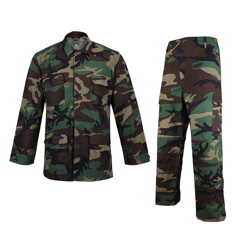 Uniforme de l'armée BDU Green Woodland