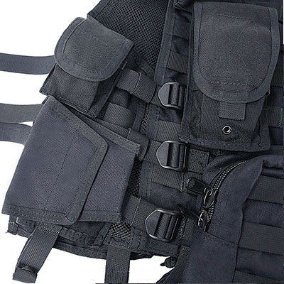 Molle Police Gilet Tactique Petites Pochettes