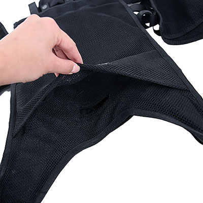 Poche de réservoir d'hydratation pour gilet tactique Molle Police