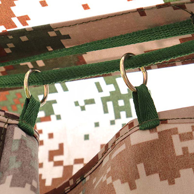 Anneau de renforcement du cercle de tente de l'armée