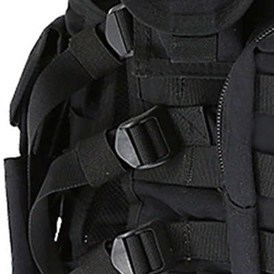 Ceintures réglables arrière de gilet tactique de sécurité multifonctionnelle