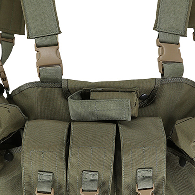 Army Chest Rig Ranger Vert Pistolet Mag Pouch