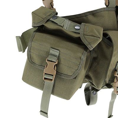Pochette d'accessoires Army Chest Rig Ranger vert