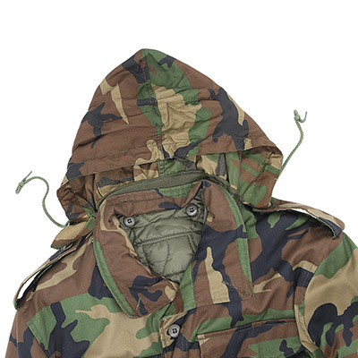 Veste militaire M65 Capuche amovible