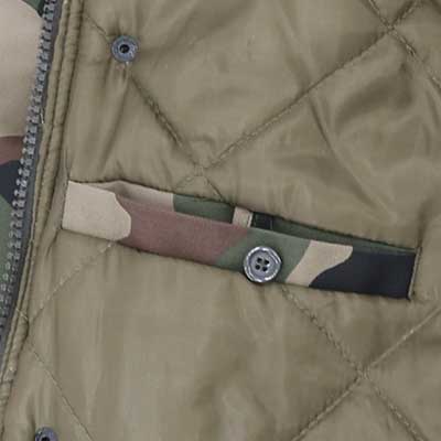 Doublure de veste militaire Poches cachées