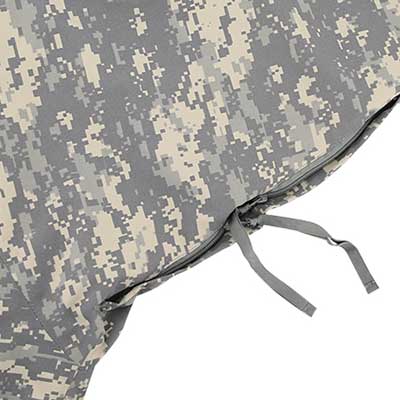 Ventilation des aisselles de la veste de l'armée