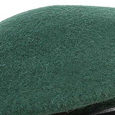 Béret de l'armée en laine de première qualité