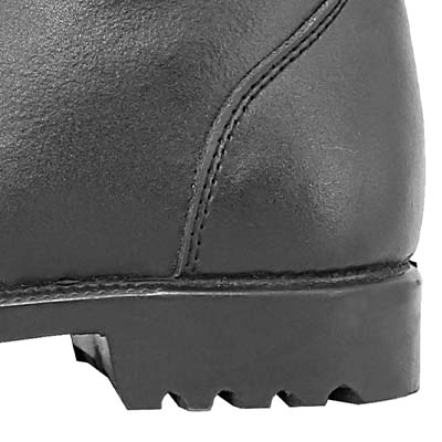 Renforcement du talon des bottes tactiques