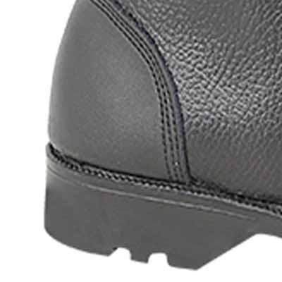 Renforcement du talon des bottes militaires