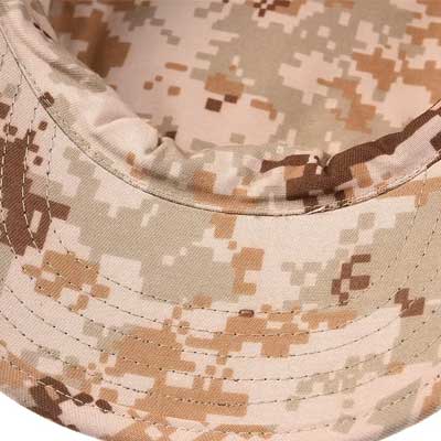 Chapeau militaire à coutures multiples intérieures