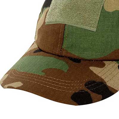 Casquette militaire à coutures multiples