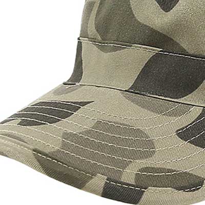 Renforcement des points extérieurs du chapeau de l'armée