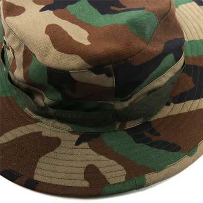 Renforcement du point de chapeau Boonie militaire