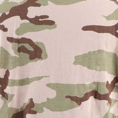 T-shirt militaire en tissu de qualité supérieure
