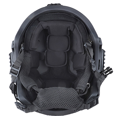 Doublure en mousse pare-balles pour casque balistique