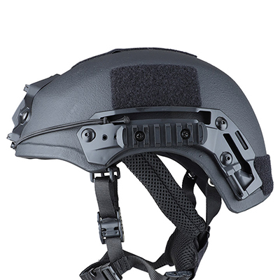 Système de montage d'accessoires de rail pare-balles pour casque balistique