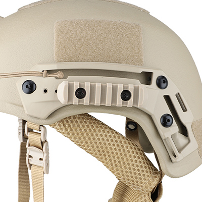 Système de montage d'accessoires Wendy Rail pour casque balistique